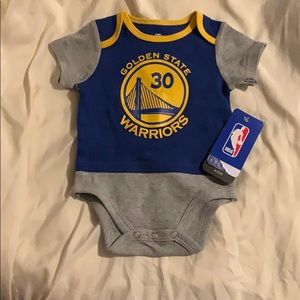 Golden State Warriors size 0/3 months one piece